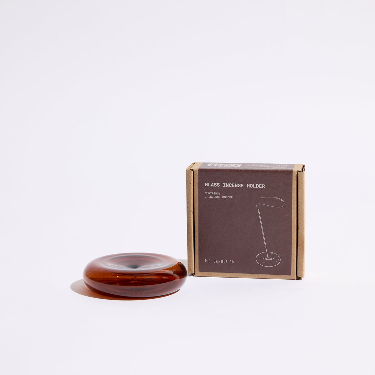 Glass Incense Holder
