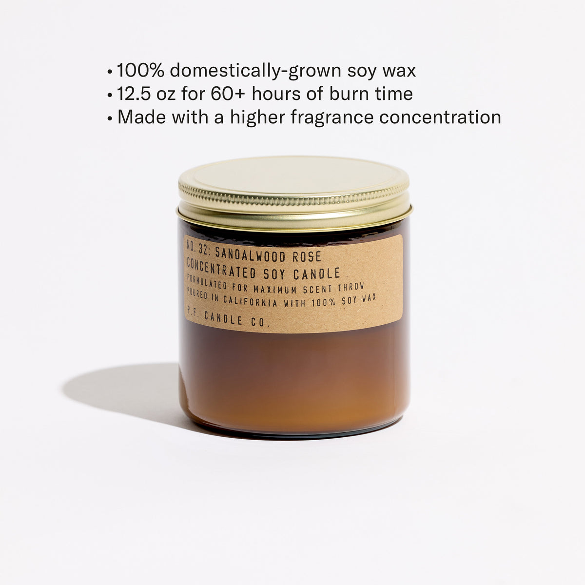 Sandalwood Rose – Large Concentrated Candle
